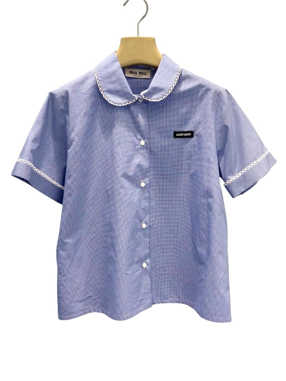 Miu Miu Gingham shirt It36 - Picture 7 of 7